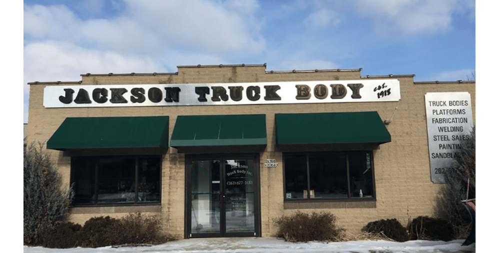 Jackson Truck Body building front.