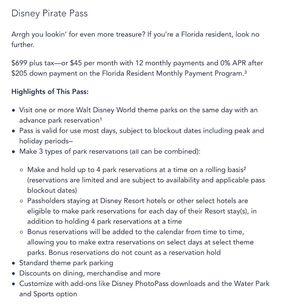 Disney Florida Resident Super Access Travel