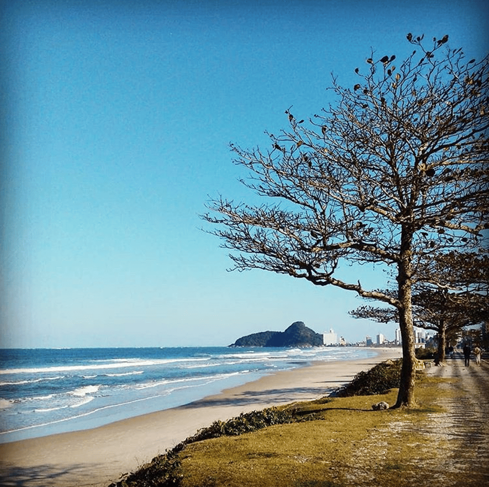 Praia de Caiobá - vista do SESC Caiobá