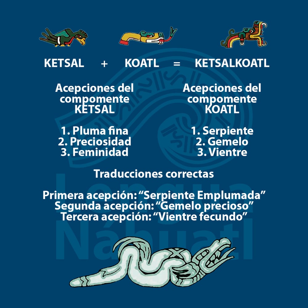 ketsalkoatl quetzalcoatl serpiente emplumada