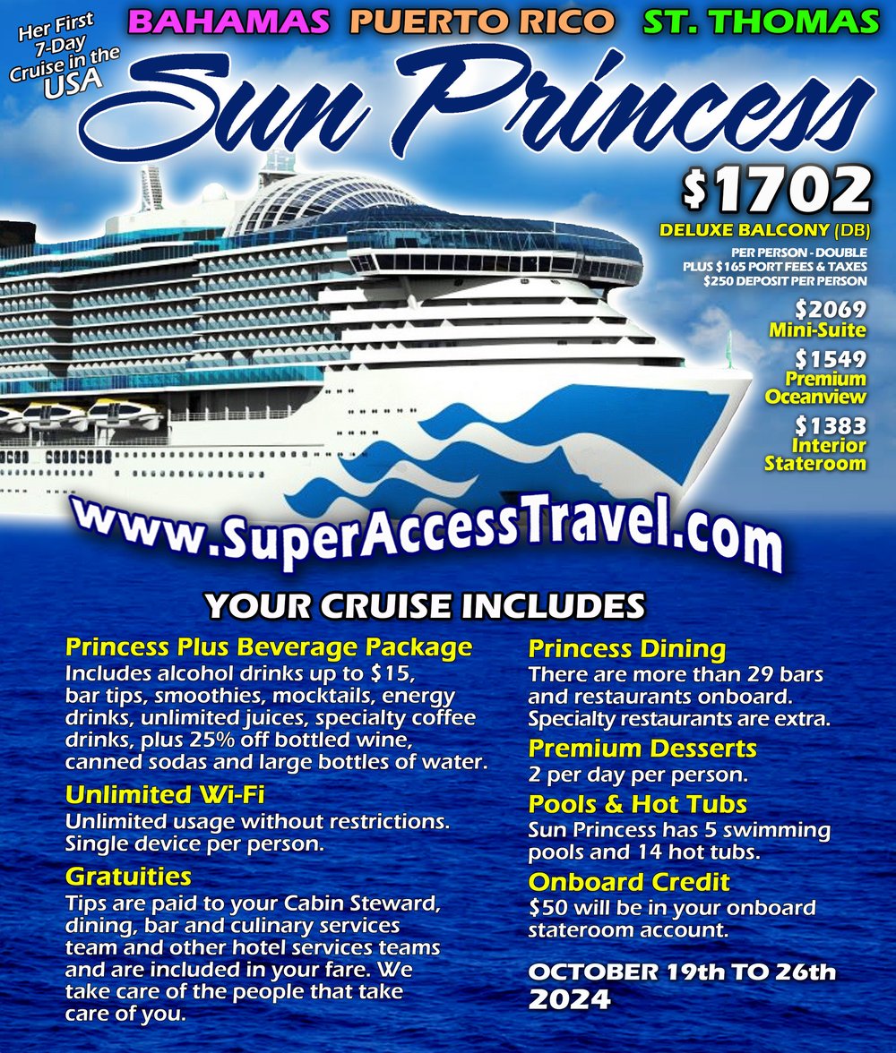 Sun Princess cruise