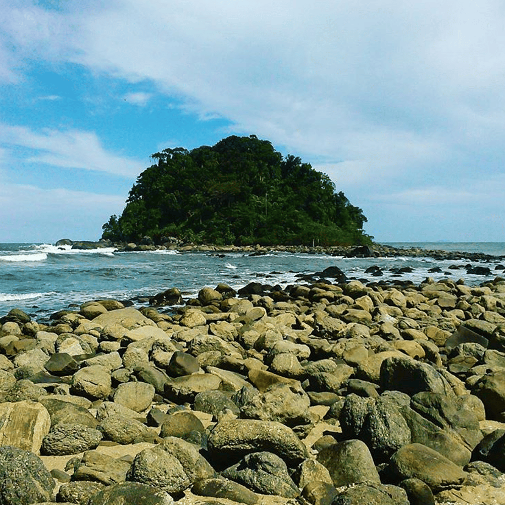 Ilha da Tartaruga Praia Mansa Caiobá