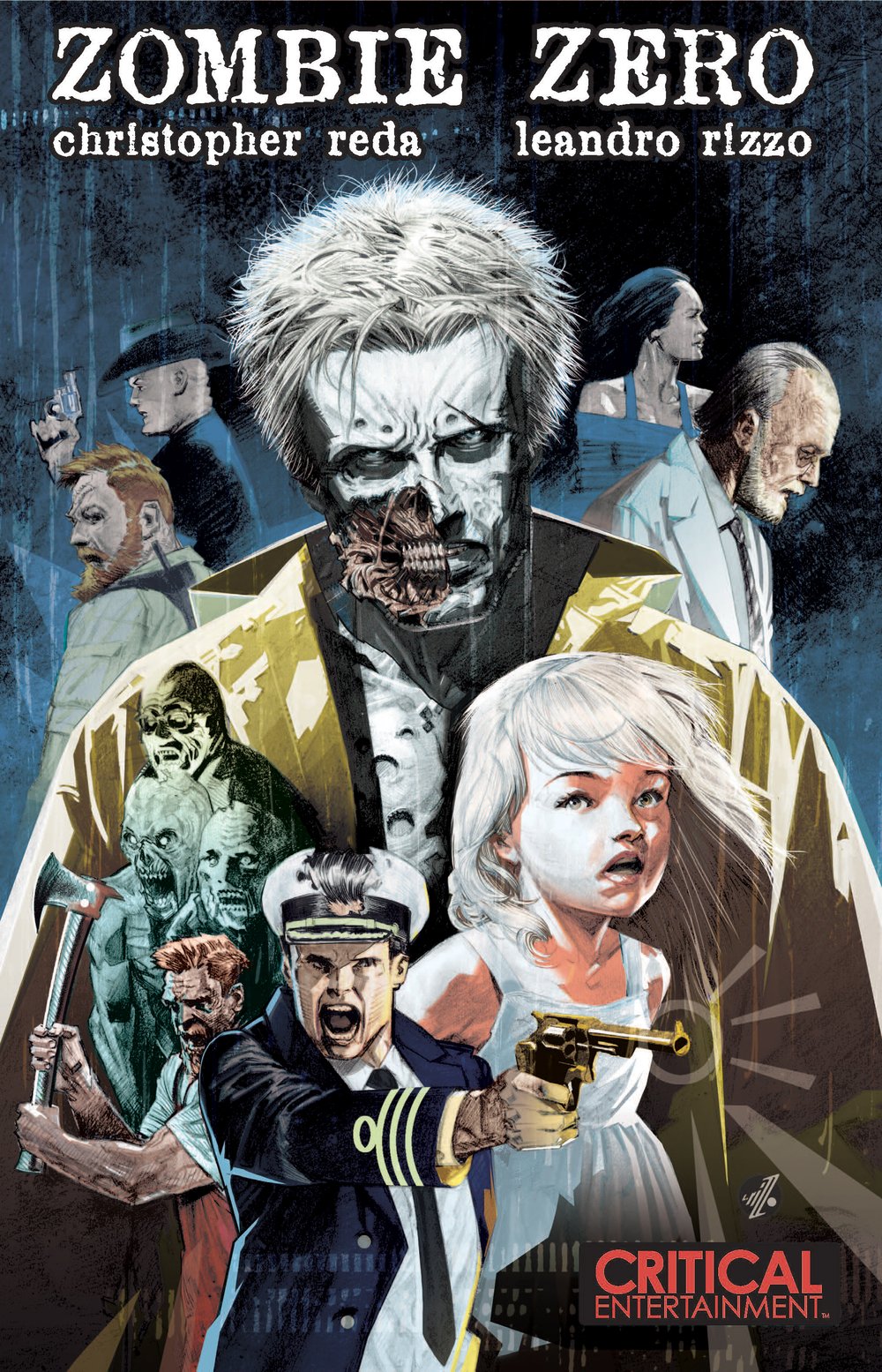 Zombie Zero Cover for Zombie Zero Graphic Novel Website