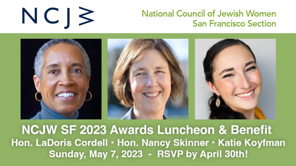 National Council of Jewish Women SF Section 2023 Awards Luncheon