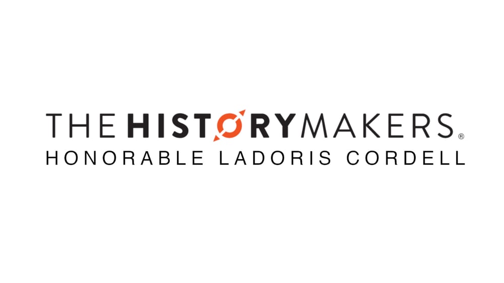 The HistoryMakers: Honorable LaDoris Cordell